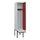 locker met bank,HxBxD 2120x400x815mm,1vak,vak B 400mm,cilinderslot