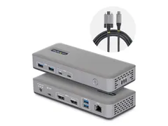 StarTech USB-C Docking Station 2x DP 4K60, 1GbE, 100W PD