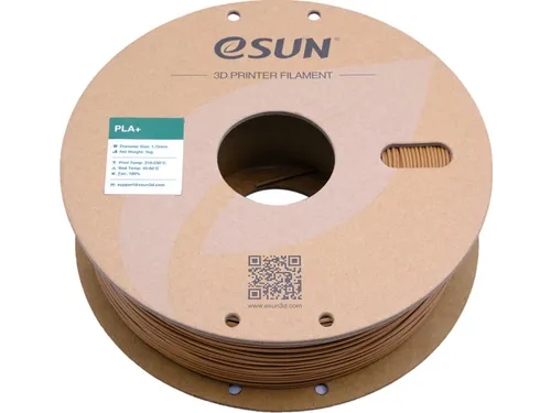 eSUN PLA+ 3D printer Filament 1,75mm Licht Bruin 1kg