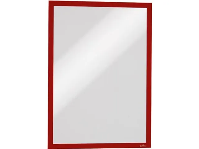 Duraframe 486803 magnetisch kader A3 rood 5 stuks