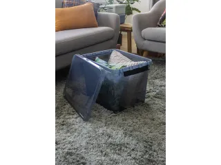 Comfort Line opbergbox 52L transparant grijs - 50x40x38cm - 3