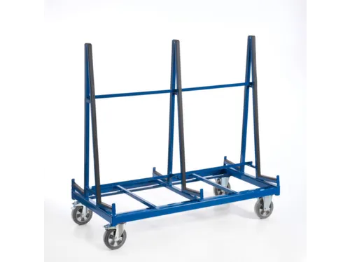 Platenwagen 1200kg Bxd 1600x800mm Dubbelzijdig Ral5010