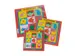 Vouwkartons vierkant 16x16cm 120gram assorti 40 vel