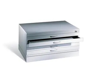 Tekeningenkast Hxbxd 760x1350x960mm 5 Laden Din A0 Ral7035 - 1