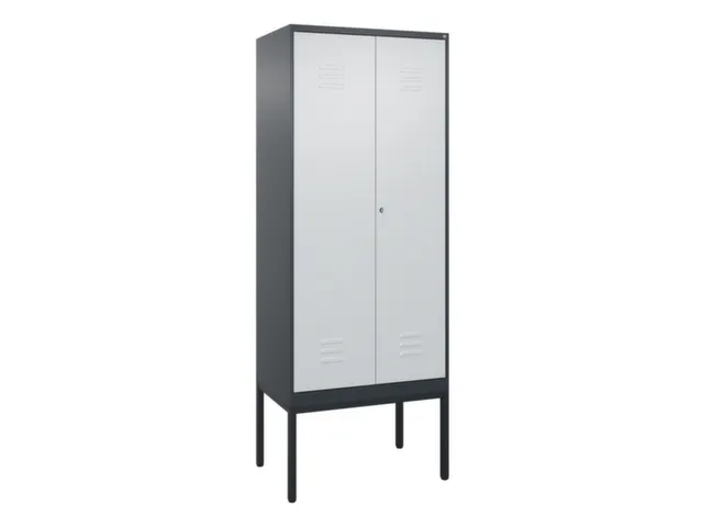 locker voor scheiding van kleding,HxBxD 2120x800x500mm,2vak
