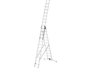 multifunctionele telescoopladder,3x12,sporten,balk L 8,07m,aluminium - 4