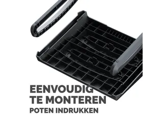 Voetensteun Fellowes Breyta zwart - 8