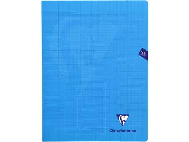 Schrift Mimesys A4+ 48 vel Seyès, kaft in PP Blauw