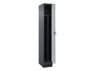 locker voor scheiding van kleding,HxBxD 1950x300x500mm,1vak - 1