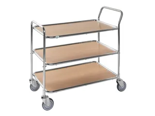 tafelwagen,draagverm. 225kg,3etage(s),laadvl. LxB 850x508mm - 1