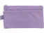 Trousse, Plat, 21 X 11 Cm, Violet Pastel