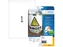 HERMA 9531 Weervast Outdoor folie-etiket A4 210x297mm Wit 10 stuks