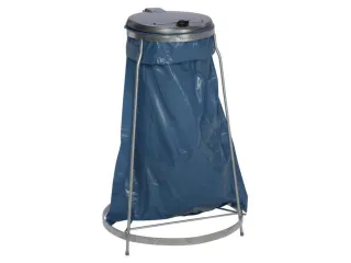 Stapelbare Afvalverzamelaar Hxd 960x400/600mm 70/120 liter Zak 3 Poot - 1