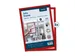 Europel Infokader Zelfklevend A3 2 stuks/Rood
