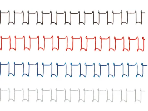 Draadrug GBC 12.5mm 34-rings A4 zwart 100stuks