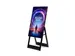 Chevalet numérique en A avec écran Samsung 43 inch aluminium noir