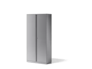 kantoorkast openslaande deuren HxBxD 1970x914x470mm Stalen Zilverkleur - 1