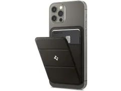 Spigen Smart Fold Wallet MagSafe Kaarthouder iPhone 12 / 13 / 14 Grijs