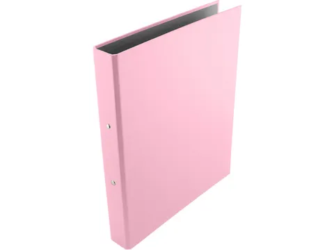 Ringband Kangaro A4 2r O-25mm roze pastel