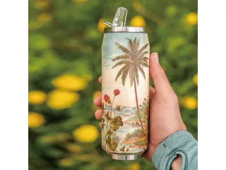 Thermosbeker Les Artistes Paris blik 500ml Beach met rietje - 8