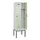 locker voor scheiding van kleding,HxBxD 2120x600x500mm,2vak