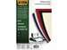 Voorblad Fellowes A4 lederlook royal blauw 100stuks
