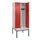 locker met bank,HxBxD 2120x800x815mm,2vak,vak B 400mm,cilinderslot