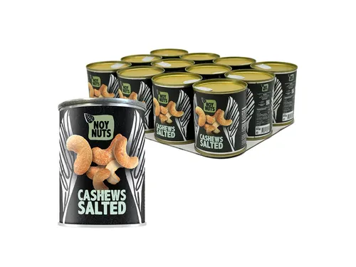 Cashewnoten NoyNuts gezouten blik 40 gram