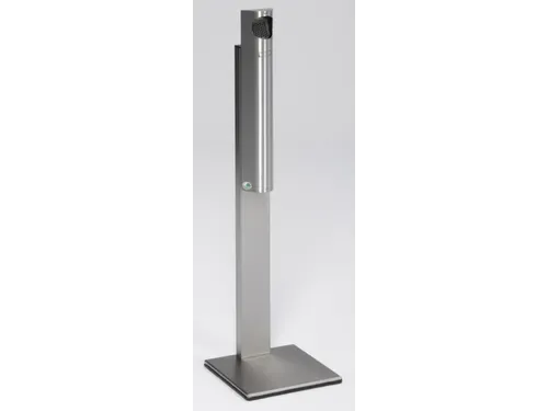 Staande Asbak 3.5 liter Hxbxd 1250x310x310mm Rvs
