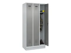 locker,HxBxD 1950x900x500mm,3vak,vak B 300mm,cil.-slot,sokkel