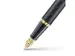 Vulpen Sheaffer 300 E9347 F Engraved matt black shiny chrome cap