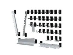 Houderassortiment,V. Perfoplaat,28-Dlg.,Incl. Houder