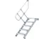 escalier industriel,estrade H 2,79m,13marches,marches P 225mm