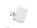 Support mural pour Sonos ERA 100 & 300 Neomounts WL35-722WH1 blanc