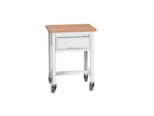 werkbank,verrijdbaar,HxBxD 930x700x600mm,multiplexblad