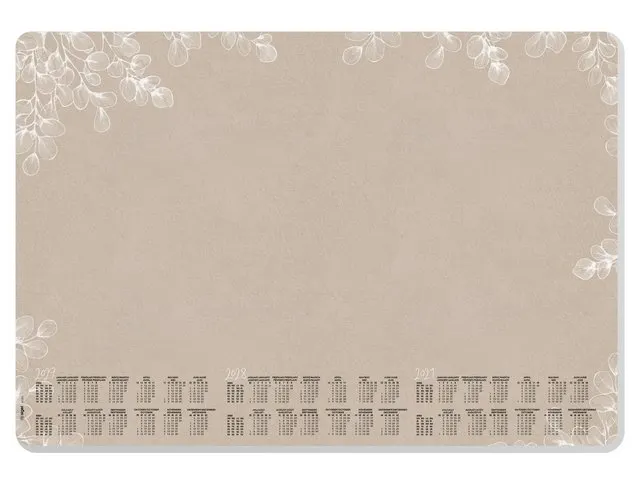 Designonderlegger Sigel Natural Eucalyptus 27/28/29 59,5x41cm 30 vel 8