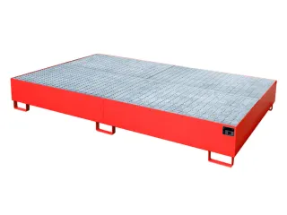 opvangbak,v. 2xIBC/10x200l vaten,opvangvol. 1000l - 2