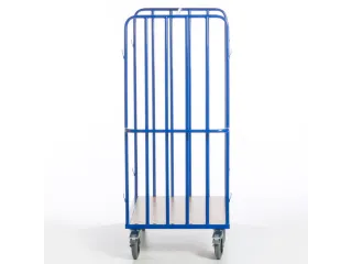 pakketwagen,draagverm. 600kg,laadvl. LxB 1200x800mm,houtetage,RAL5010 - 10
