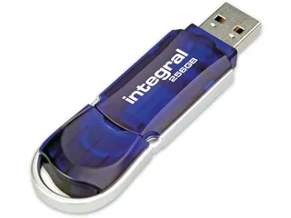 256Gb Usb2.0 Drive Courier Blue - 2