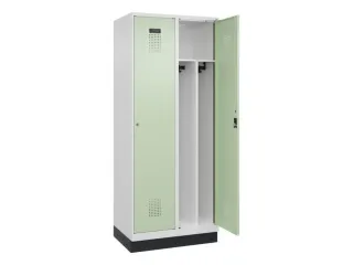 locker voor scheiding van kleding,HxBxD 1950x800x500mm,2vak - 1