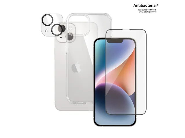 PanzerGlass 3-in-1 Bundle iPhone 14, Apple, Apple - iPhone 14, Appl