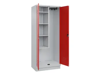 schoonmaakkast,HxBxD 1950x800x500mm,links 4vakken - 2