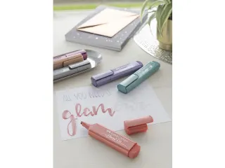 Markeerstift Faber-Castell 46 metallic rood - 6