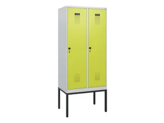 schoollocker,HxBxD 1950x800x500mm,2vak,vak B 400mm,draaigrendel - 2