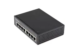 Industrial 8 Port Gigabit PoE Switch 30W Power