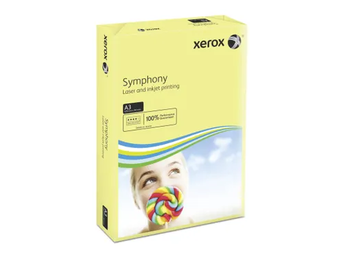 Papier Xerox 003R91957 Symphony Pastel A3 Geel 80 Gram