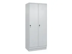 locker,HxBxD 1950x800x500mm,2vak,vak B 400mm,draaigrendel,sokkel