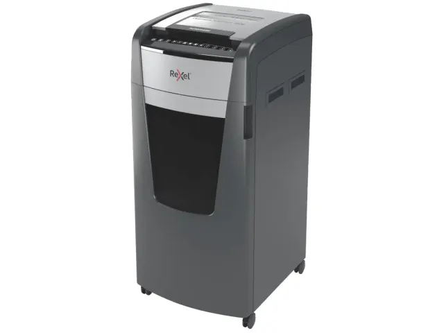 Optimum Auto+ 750M papiervernietiger microsnippers P5 zwart