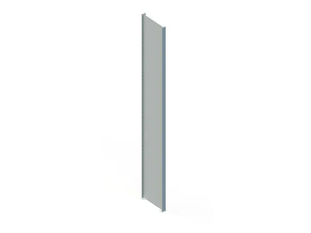 paroi latérale,p. rayonnage sans boulons,HxP 2500x400mm,galvanisé