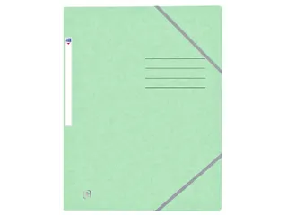Elastomap Oxford Top File+ A4 pastel groen karton - 1